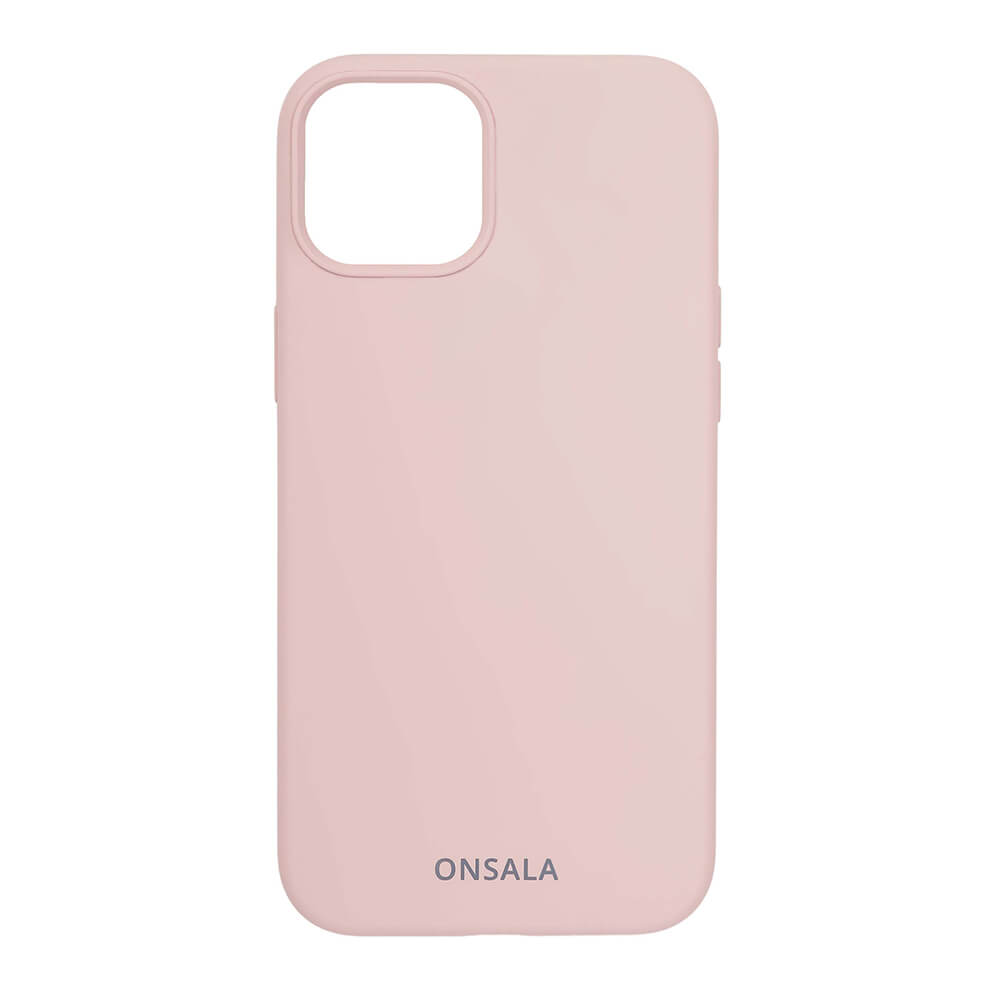 onsala-onsala-mobilskal-silikon-sand-pink iPhone 13